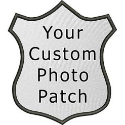 Indestructible Custom Photo Print Patch Crest Police Badge Size 3"-14″