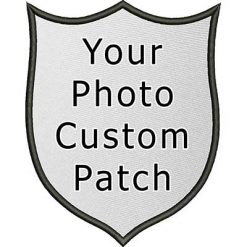 Indestructible Custom Photo Print Patch Shield Badge Size 2″ - 14″