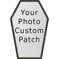 Indestructible Custom Photo Print Patch Coffin Size 1″ - 16″