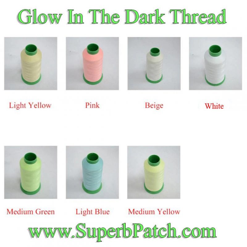 Glow In The Dark Name Tags, Embroidered Patch, Custom Embroidered, Custom Embroidery - Image 2